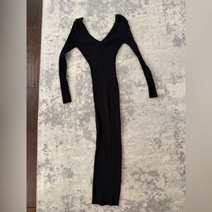 Hera Collection Black Knit Dress